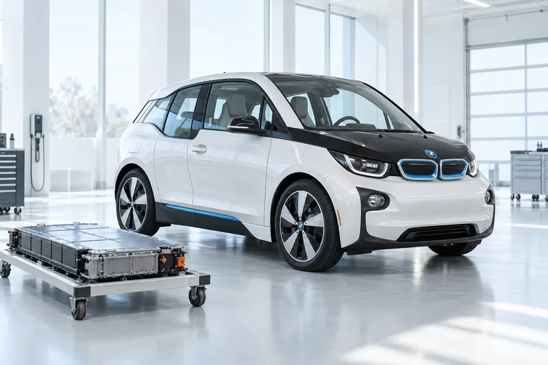 Fahrzeugmotiv: Batterieschaden
